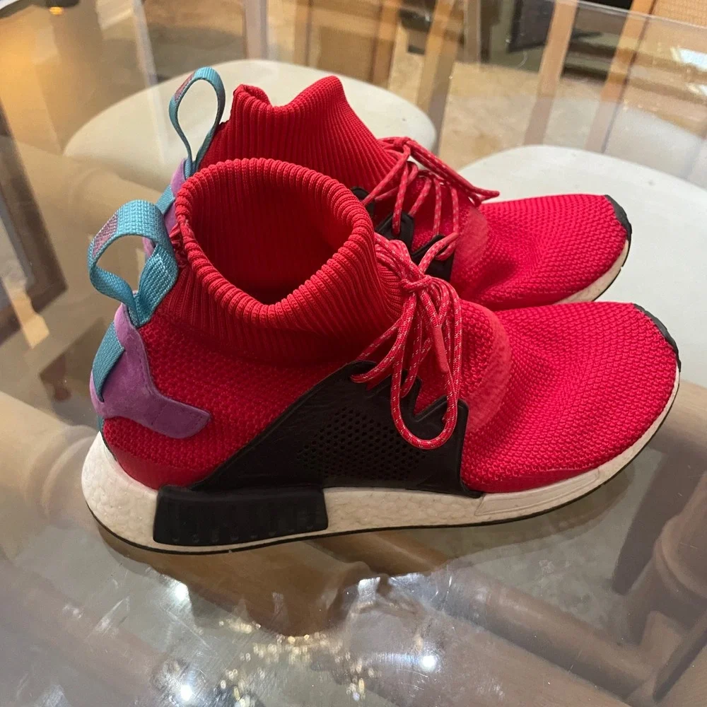 Adidas NMD XR1 Winter Scarlet Red Black BZ0632 Mens 11.5 Sneakers
